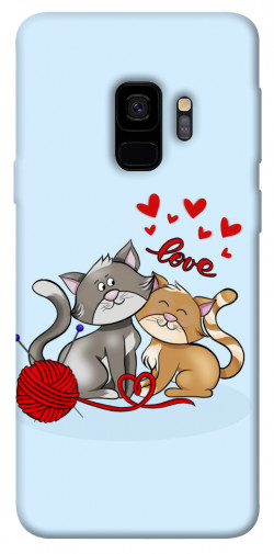 Чехол itsPrint Два кота Love для Samsung Galaxy S9