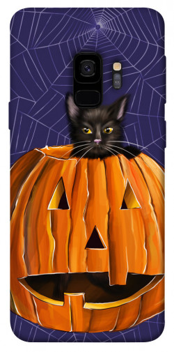 Чехол itsPrint Cat and pumpkin для Samsung Galaxy S9