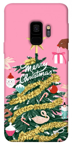 Чехол itsPrint Праздничная елка для Samsung Galaxy S9