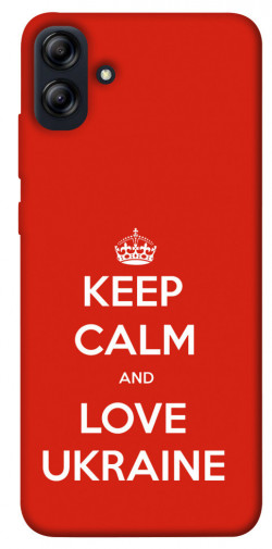 Чехол itsPrint Keep calm and love Ukraine для Samsung Galaxy A04e