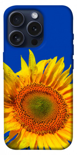 Чехол itsPrint Sunflower для Apple iPhone 15 Pro (6.1")