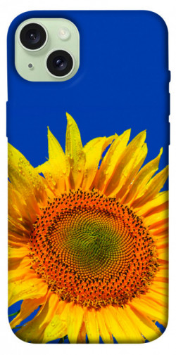 Чехол itsPrint Sunflower для Apple iPhone 15 Plus (6.7")