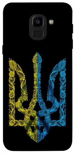 Чехол itsPrint Жовтоблакитний герб для Samsung J600F Galaxy J6 (2018)