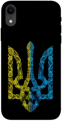 Чехол itsPrint Жовтоблакитний герб для Apple iPhone XR (6.1")