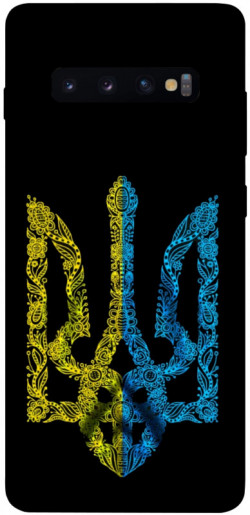 Чехол itsPrint Жовтоблакитний герб для Samsung Galaxy S10+