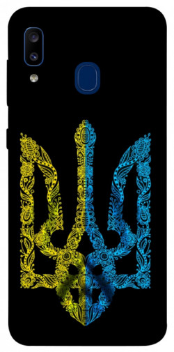 Чехол itsPrint Жовтоблакитний герб для Samsung Galaxy A20 / A30