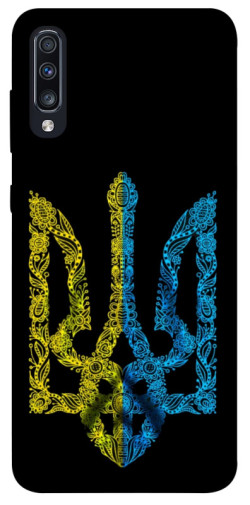 Чехол itsPrint Жовтоблакитний герб для Samsung Galaxy A70 (A705F)
