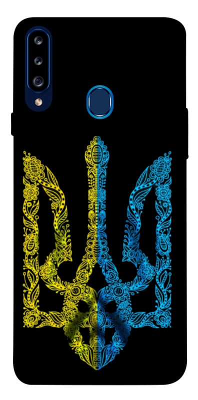 Чехол itsPrint Жовтоблакитний герб для Samsung Galaxy A20s, love ukraine, купить оптом с доставкой