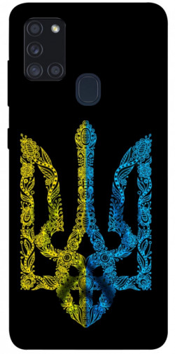 Чехол itsPrint Жовтоблакитний герб для Samsung Galaxy A21s