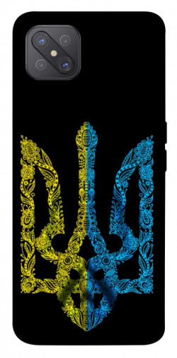 Чехол itsPrint Жовтоблакитний герб для Oppo A92s