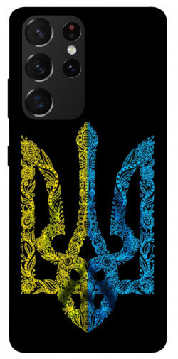 Чехол itsPrint Жовтоблакитний герб для Samsung Galaxy S21 Ultra