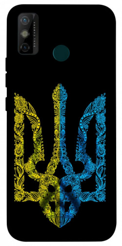 Чехол itsPrint Жовтоблакитний герб для TECNO Spark 6 Go