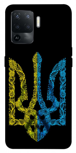 Чехол itsPrint Жовтоблакитний герб для Oppo Reno 5 Lite