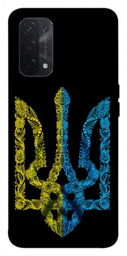 Чехол itsPrint Жовтоблакитний герб для Oppo A54 4G