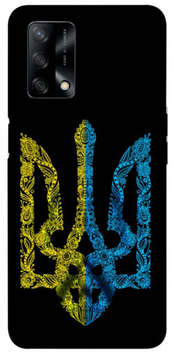 Чехол itsPrint Жовтоблакитний герб для Oppo A74 4G