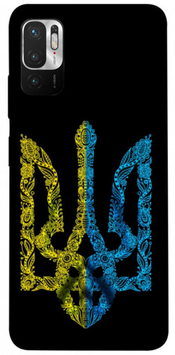 Чехол itsPrint Жовтоблакитний герб для Xiaomi Redmi Note 10 5G