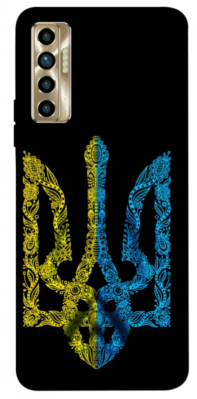 Чехол itsPrint Жовтоблакитний герб для TECNO Camon 17P, love ukraine, купить оптом с доставкой