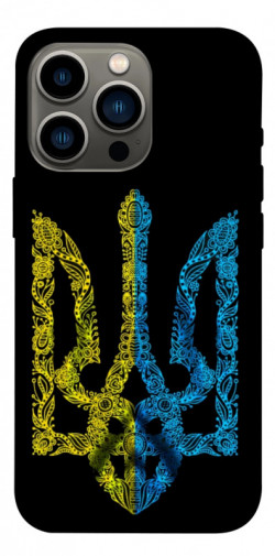 Чехол itsPrint Жовтоблакитний герб для Apple iPhone 13 Pro (6.1")