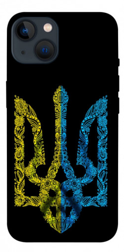 Чехол itsPrint Жовтоблакитний герб для Apple iPhone 13 (6.1")