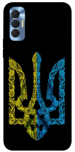 Чехол itsPrint Жовтоблакитний герб для TECNO Spark 8P