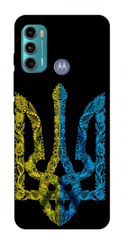 Чехол itsPrint Жовтоблакитний герб для Motorola Moto G60