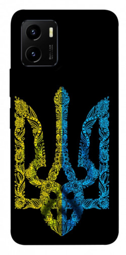 Чехол itsPrint Жовтоблакитний герб для Vivo Y15s