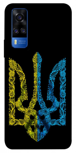 Чехол itsPrint Жовтоблакитний герб для Vivo Y51a