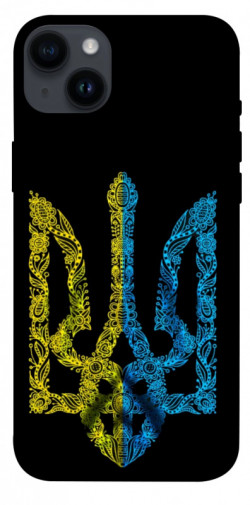 Чехол itsPrint Жовтоблакитний герб для Apple iPhone 14 Plus (6.7")