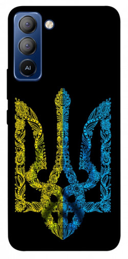 Чехол itsPrint Жовтоблакитний герб для TECNO Pop 5 LTE