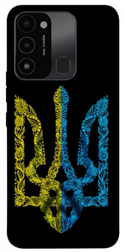 Чехол itsPrint Жовтоблакитний герб для Tecno Spark Go 2022 (KG5m)