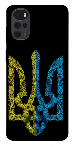 Чехол itsPrint Жовтоблакитний герб для Motorola Moto G22