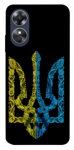 Чехол itsPrint Жовтоблакитний герб для Oppo A17