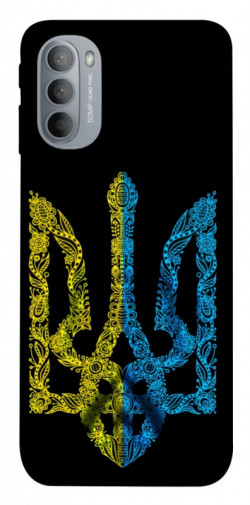 Чехол itsPrint Жовтоблакитний герб для Motorola Moto G31