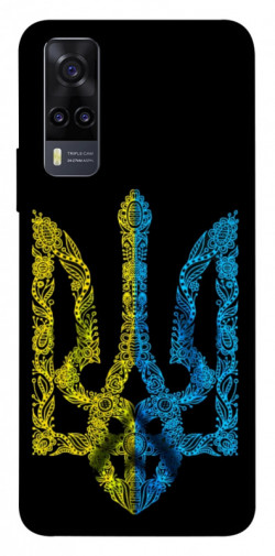 Чехол itsPrint Жовтоблакитний герб для Vivo Y31