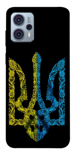 Чехол itsPrint Жовтоблакитний герб для Motorola Moto G23