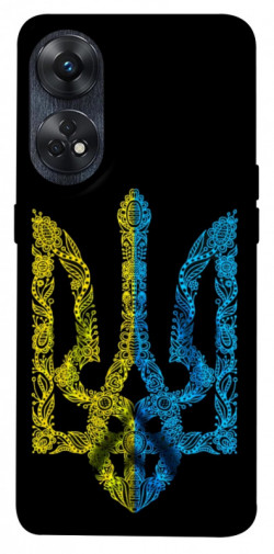 Чехол itsPrint Жовтоблакитний герб для Oppo Reno 8 T 4G