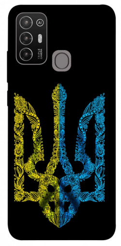 Чехол itsPrint Жовтоблакитний герб для ZTE Blade A52