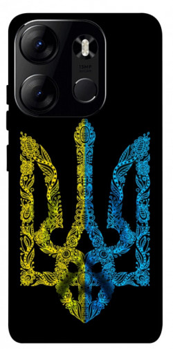 Чехол itsPrint Жовтоблакитний герб для Tecno Spark Go 2023