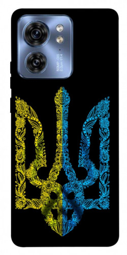 Чехол itsPrint Жовтоблакитний герб для Motorola Edge 40