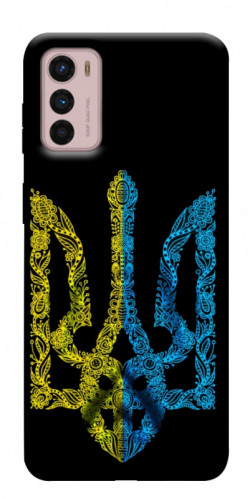 Чехол itsPrint Жовтоблакитний герб для Motorola Moto G42