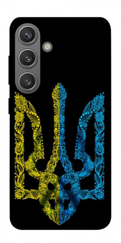 Чехол itsPrint Жовтоблакитний герб для Samsung Galaxy S24