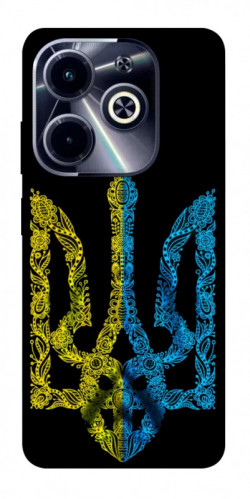 Чехол itsPrint Жовтоблакитний герб для Infinix Hot 40i