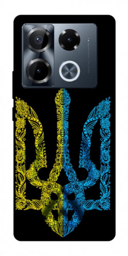 Чехол itsPrint Жовтоблакитний герб для Infinix Note 40 Pro 4G