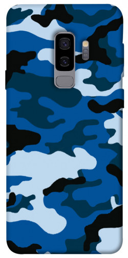 Чохол itsPrint Синій камуфляж 3 для Samsung Galaxy S9+