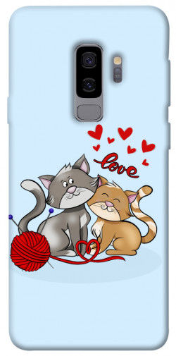Чохол itsPrint Два коти Love для Samsung Galaxy S9+