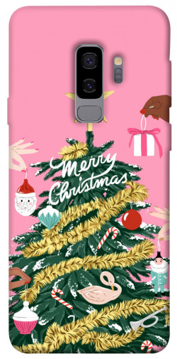 Чехол itsPrint Праздничная елка для Samsung Galaxy S9+