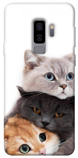 Чехол itsPrint Три кота для Samsung Galaxy S9+