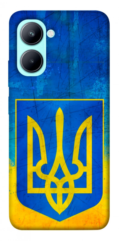 Чехол itsPrint Символика Украины для Realme C33, love ukraine, купить оптом с доставкой