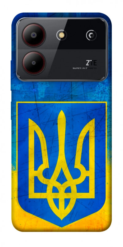 Чехол itsPrint Символика Украины для ZTE Blade A54 4G, love ukraine, купить оптом с доставкой