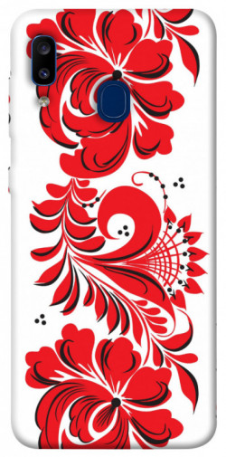Чехол itsPrint Червона вишиванка для Samsung Galaxy A20 / A30